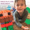 BEBLOX STEM Building Toys for Kids Dog Set - 128-Piece Connecting Tiles for Building Blocks, Educational Toys for Children, Preschool Learning Activities - Includes Manual Book