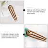 3- Prong Hair Fork Chinese Hair Sticks Wooden Hair Stick Wooden Hair Forks Hair Accessories for Women U Shape Barrette Womens Hair Clips