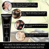 Black Deep Cleansing Face Mask, Mild, Non-Irritating, Gentle Exfoliating, Pore Minimizing, Skin Purifying, Detoxifying, Refreshing