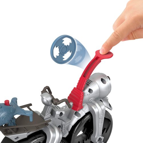 Fisher-Price Imaginext Minions Gru's Rocket Bike, Character Figure and Push-Along Toy Bicycle Set for Preschool Kids Ages 3-8 Years