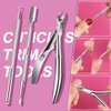 TsMADDTs Manicure Kit Tool with Nail Files and Buffers, Nail Files 100/180, Polish Buffer, Cuticle Pusher, Cuticle Nippers, Peeler, Ingrown Toenail File and Lifters, Manicure Pedicure Tool,13PCS