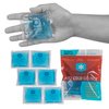 ICEWRAPS 3"x3" Small Gel Ice Packs for Injuries Reusable | Hot Cold Packs for Nose, Face, or Fingers | Mini Tiny Ice Packs for Lunch Box | Includes 6 Soft Gel Packs