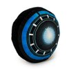 Buckle-Down Dog Toy Plush Iron Man Arc Reactor Black Blues 8" x 6"