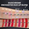 CHARMACY Multichrome Double Head Non-Stick Lip Gloss, Metallic Colourful Lip Glaze, Anti-transfer, Long Lasting Waterproof Liquid Lipstick Makeup (#06)