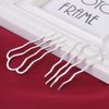 Lurrose 6pcs Antique Hair Pins Fork Hairpin Barrettes DIY Handmade Hair Clips Ancient Headwear for Women Lady Hair Jewelry Silver