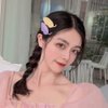 12 PCS Colorful Knitted Leaves Hair Clips Cute Fruits Hair Pins Snap Simple Barrettes Hair Accessories for Girls Toddlers Teens (Style1)