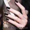 Black Matte Nail Polish, Air Dry Matte Black Nail Polish, Matte Black Nail Polish for Men & Women, Black Nail Polish Matte , Black Nail Polish Quick Dry, Dark Matte Nail Polish, Mens Gel Polish