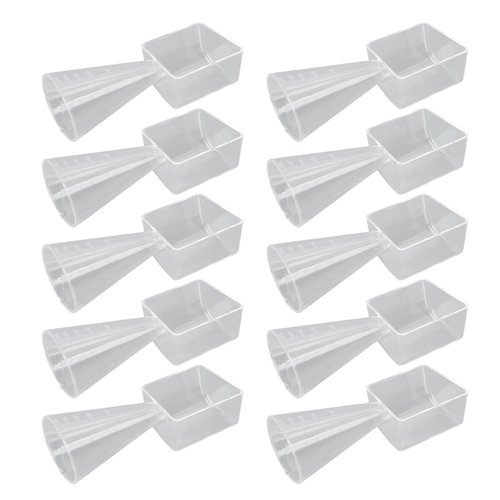 10Pcs DIY Face Mask Measuring Cup Multifunctional Accurate Face Mask Spoon Facial Mask Mixing Tool with Scale for Home Spa Making Face Mask