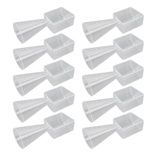10Pcs DIY Face Mask Measuring Cup Multifunctional Accurate Face Mask Spoon Facial Mask Mixing Tool with Scale for Home Spa Making Face Mask