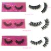 U-Hotmi Natural Look Fluffy Eye Lashes, Faux 3D Mink Lashes 10 Styles Eyelashes Wholesale(50 Pairs)