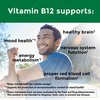 Nature Made Vitamin B12 1000 mcg, Easy to Take Sublingual B12 for Energy Metabolism Support, 50 Sugar Free Fast Dissolve Tablets, 50 Day Supply