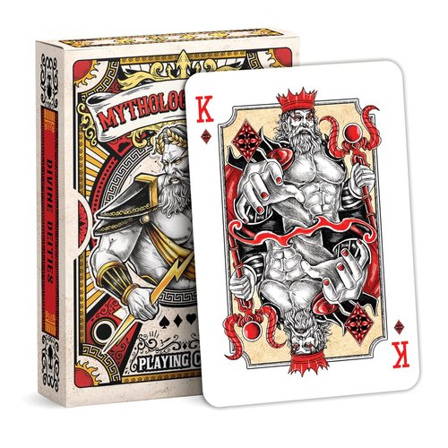 99FOX Mythology Deities Playing Cards Gods Goddesses Card Deck for Adults and Teens