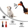 TUICARE Chew-Resistant Chicken Dog Toy Realistic Sound to Entertain Safe for Teeth Ideal for Tug and Fetch Games Suitable for Young and Senior Dogs