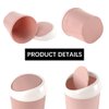 SITAKE Mini Swing Lid Desktop Trash Can, Blue + Green + Pink, Plastic, 3 Colors, 180 Count