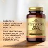 Solgar Vegetarian DHA 200 mg - 50 Vegetarian Softgels - Naturally Sourced Omega-3 - Vegan, Gluten Free, Dairy Free - 50 Servings
