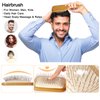 Hair Brush for Thick Curly Hair, Aznrszy Multipurpose Head Scalp Massager with Air Cusion/Stainless Steel Bristles, Men Women Brush for Scalp Stimulation/Hair Growth/Daily Hair Care (Square)
