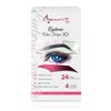 Beauty7 Eyebrow Wax Strips Kit Facial Wax Strips Hair Removal Eyebrow Shaper at Home Waxing 24 Strips 4 Calming Oil Wipes for Sensitive All Skin Types Women (Eyebrow Wax Strips)