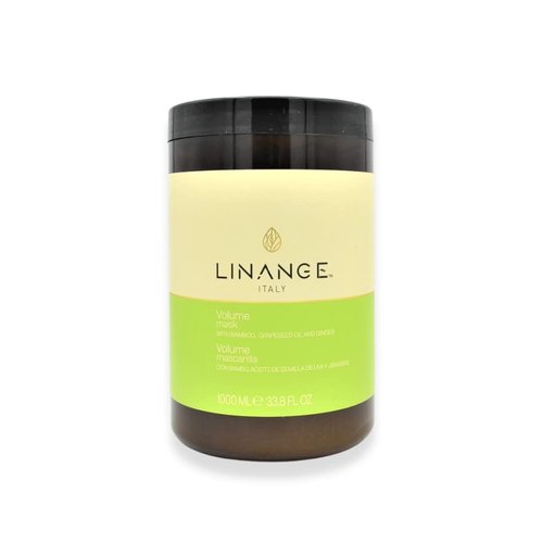 LINANGE Volume Mask for Revitalized and Strong Hair - Hair Mask for Dry and Damaged Hair, 1000ml ...