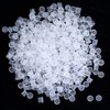 Ink Caps Small,500pcs Plastic Disposable Microblading Makeup Ink Cups with Base,Pigment Ink Caps Sizes 11mm (500S)