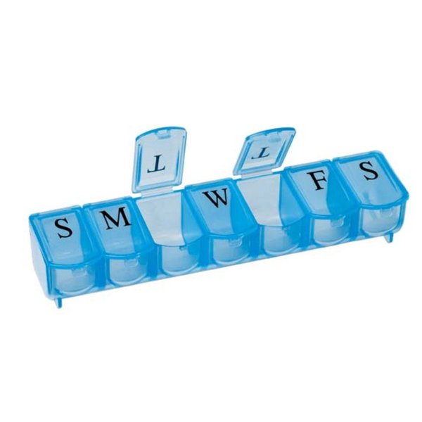 Apex 7-day Pill Organizer, Ultra Bubble-lok