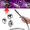 Bathroom Handheld 59 inch 3 Heads Aluminum Enema Shower Cleaner - Douche System Cleaner Shower Enema System