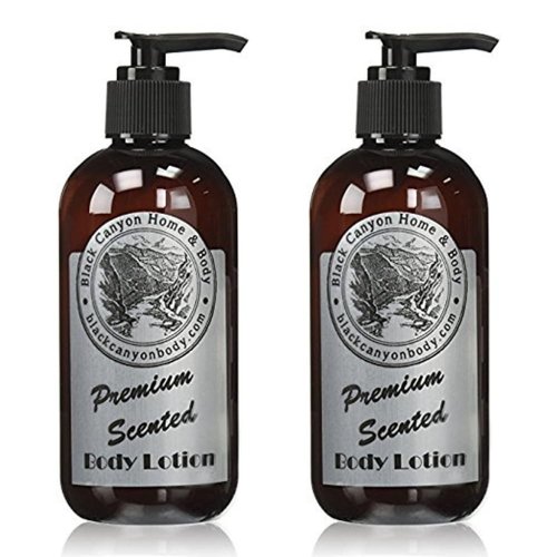 Black Canyon White Chocolate Scented Luxury Body Lotion with Lanolin and Jojoba Oil, 8 Oz (2 Pack)