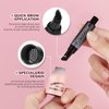 Anglicolor Upgraded Liquid Microblading Eyebrow Pen,Teardrop Angled Micro Eyebrow Brush To Microblading Eyebrow,Hair-Like Strokes,Natural Easy To Color Long Lasting Quick Drying (#04Chocolate)