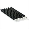 FantasyDay 100 Pcs Disposable Makeup Lip Brushes Lipstick Lip Gloss Applicators with Soft Brush Head Cosmetic Lip Brush Wands - Black