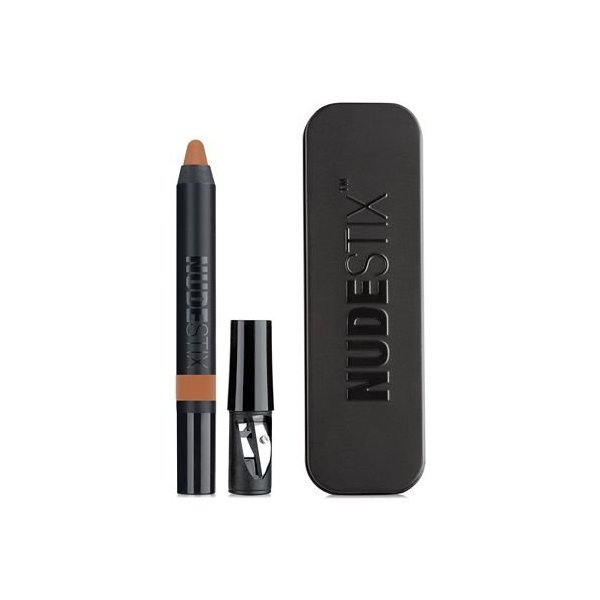 Nudestix Magnetic Matte Eye Color Pencil, Eyeshadow + Eyeliner + Eyelid Primer, Cream Makeup Stick, Long Lasting, Waterproof, Shade: Taupe