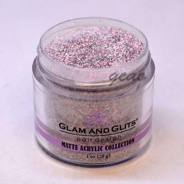 Glam Glits Acrylic Powder 1 oz Frosted Cupcake MAT607