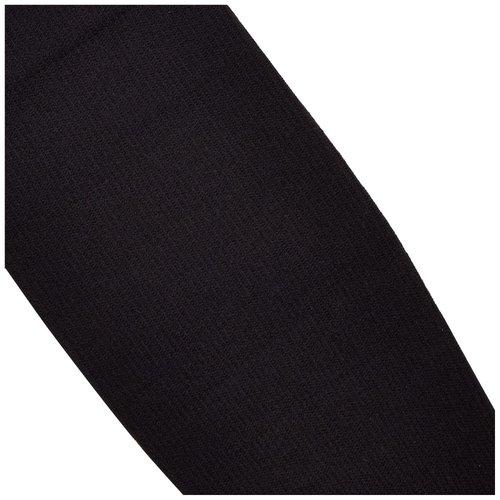 MediPeds mens 4 Pack Mild Compression Over the Calf athletic socks, Black, Shoe Size (M7-12, W10-13) US