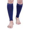 Doc Miller Premium Calf Compression Sleeve 1 Pair 20-30mmHg Graduated Support for Sports Running Circulation Recovery Shin Splints Varicose Veins (Dk Blu, M)