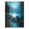 Cobble Hill 1000 Piece Puzzle - Bear Night - Sample Poster Included
