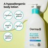 DERMA B AC Control Body Lotion 400ml,13.52 Fl.oz, Anti-Blemish & Pimples Care, Water-Oil Control, Hypoallergenic Trouble Solution for All Skin Types, Soothing & Refreshing Lotion, Korean Skincare