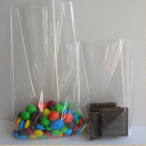 Weststone - 200pcs 4" x 10" Crystal Clear Cello Bags Treat Bags Flat Top Open for Cake Pop, Lollipop Candy or Small Homemade Arts