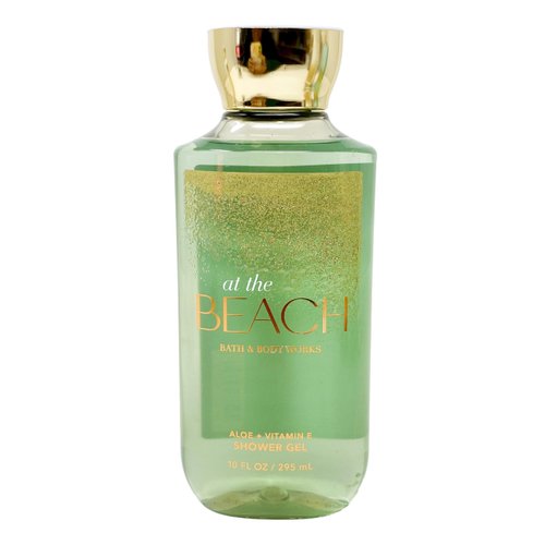 Bath & Body Works At the Beach - Duo Gift Set - Shower Gel and Body Lotion with a Natural Oats Sample Soap.