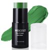 MEICOLY Green Face Body Paint Stick for Christmas Makeup(1.06 Oz),Stocking Stuffers for Christmas,Hunting Hulk Gamora Camo Face Paint,Waterproof Green Eye Black for Sports,Halloween SFX Cosplay Makeup