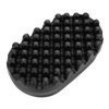Curling Twisted Hair Brush, Comb, Two Sided Use Hair Tool Washable Rubber Styling Tool Foam Sponge Big and Small Holes for Home and Salon Use
