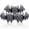 Black Bat Balloons Halloween Balloons Halloween Bat Balloons for Halloween Theme Party Supplies Spooky Party Decor Birthday Halloween Party Decorations Supplies Balloon Sets-3 Pcs