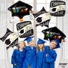 KatchOn, Congrats Grad Graduation Balloons 2024 - Big 22 Inch, Pack of 6 | Congratulations Balloons, Graduation Decorations Class of 2024 | Graduation Foil Balloons, Graduation Party Decorations 2024