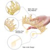 Didder Crowns for Women Rhinestone Crown Tiara, Tiaras and Crowns for Women, Tiaras for Girls Gold Crown for Girls Elegant Princess Crown Tiara with Combs Wedding Bridal Tiara Birthday Prom Party