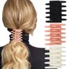 3Pcs French Twist Hair Comb Hair Clips Decorative Hair Combs Claw Clips Hair Comb Clips for Women Hair Side Combs Hair Comb Clip French Side Comb Claw Clip Comb Clip Comb Hair Clip Hair Claw Clips