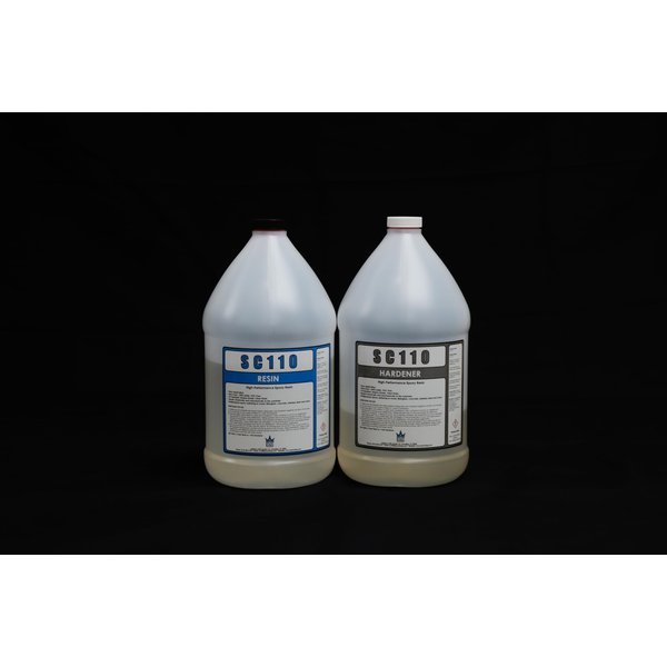 UV Resistant Marine Grade EPOXY Resin (1 Gallon Kit) * Clear * Non-Toxic * Boat * BAR TOP * Table TOP * Fiberglass * Wood * Laminating
