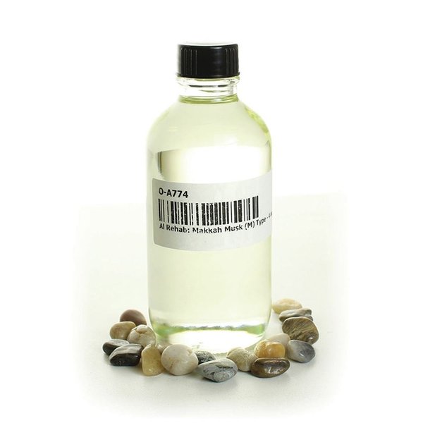 Al Rehab: Makkah Musk for Him Type Pure Premium Fragrance Body Oil in a 4 oz