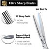 Hair Cutting Scissors Professional Sharp Barber Shears Salon Thinning/Texturizing Scissors 6 Inch Hairdressing Scissors for Women Men Japanese Stainless Steel with Fine Adjustment Screw
