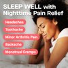 Genexa Acetaminophen PM 500mg Extra Strength for Adults | PM Pain Reliever & Nighttime Sleep Aid with Diphenhydramine HCL 25mg | Non-GMO | Medicine Made Clean | 100 Caplets