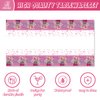 41pcs Jojo Siwas Party Supplies include 20 plates, 20 napkins 1 Tablecloth for the Jojo birthday party decoration