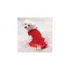 Dog Dress - Red Velvet Party Dress Xl