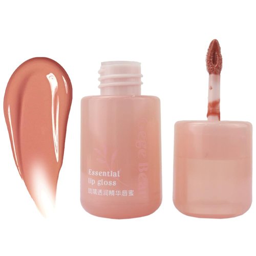 SUILU Lip Gloss, Plumping Lip Hloss,Lightweight Feeling Lip Gloss for Women,Tinted Lip Oil for Lip Care and Dry Lips (03, 0.08 Fl Oz)