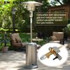 Lemfema Gas Safety Control Valve with Piezo Push Ignition Device Replacement for Garden Sun Propane Powered Patio Heater Repair Replaces Parts（7/16"-24 UNEF Inlet & Outlet）
